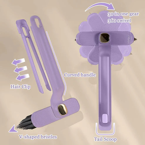 Multi-Function Bathroom Cleaning Brush