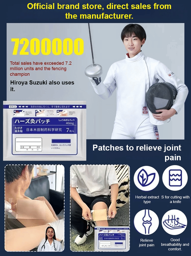 Ginger Pain Patches – Natural Heat Therapy for Pain & Stiffness| Pack of 20