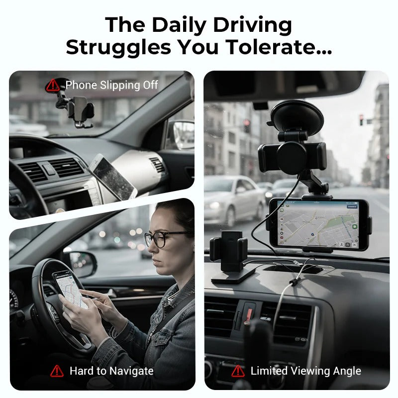 360 Degree Rotation Dashboard Car Phone Holder🚗 | 🔥Buy 1 Fet 1 Free🔥
