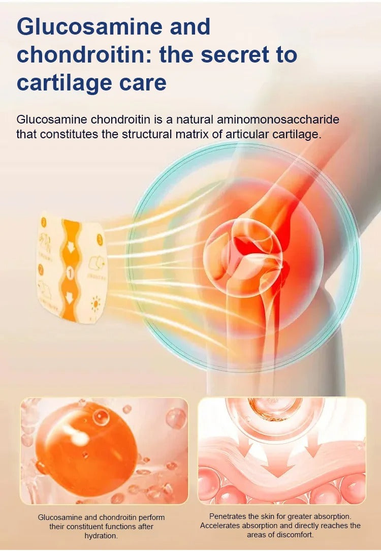 Ginger Pain Patches – Natural Heat Therapy for Pain & Stiffness| Pack of 20