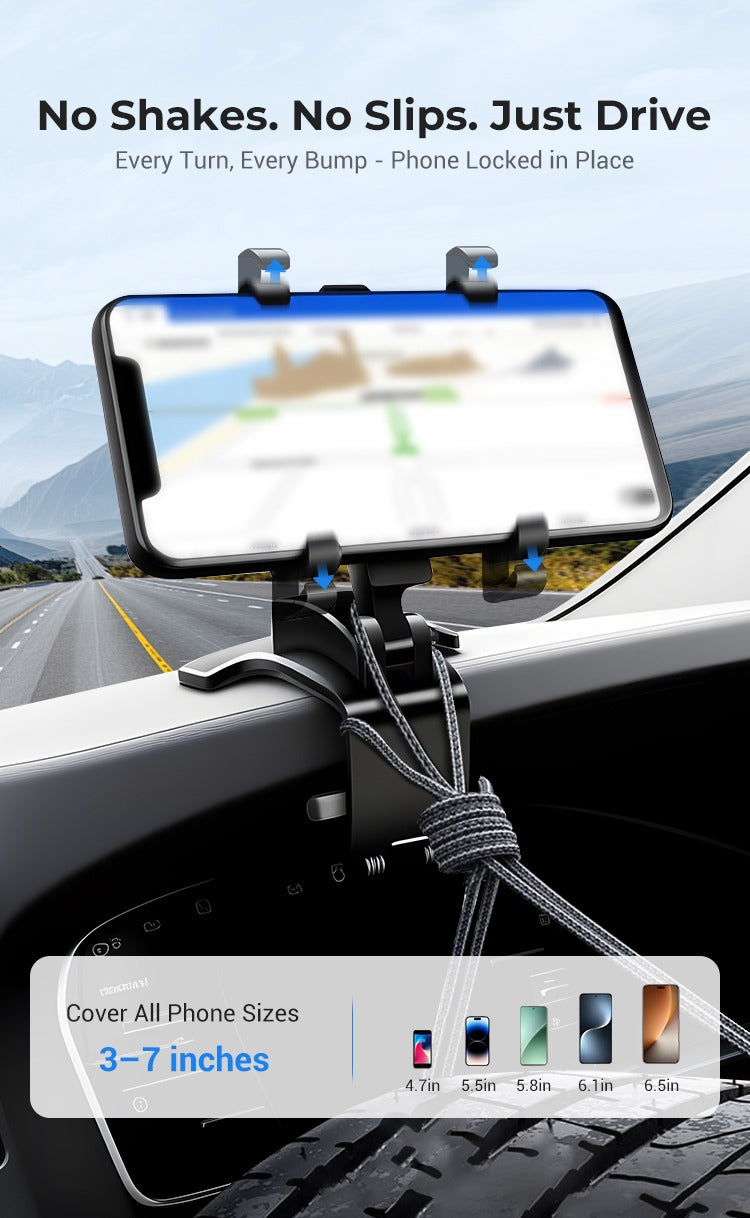 360 Degree Rotation Dashboard Car Phone Holder🚗 | 🔥Buy 1 Fet 1 Free🔥