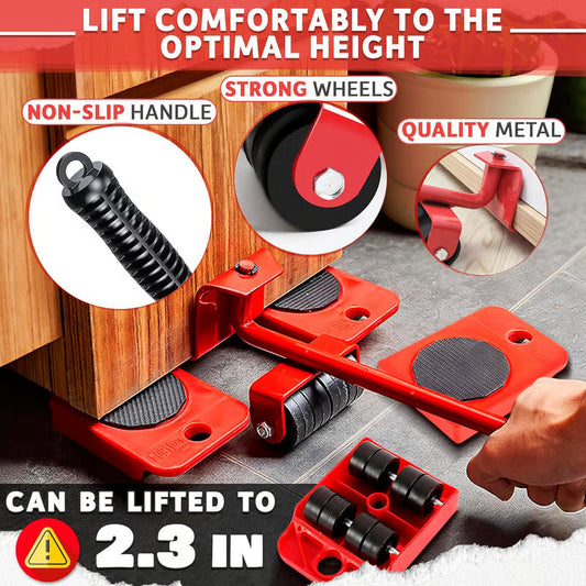 🎁Limited Time 49% Off - Furniture Mover Set of 5 Pieces