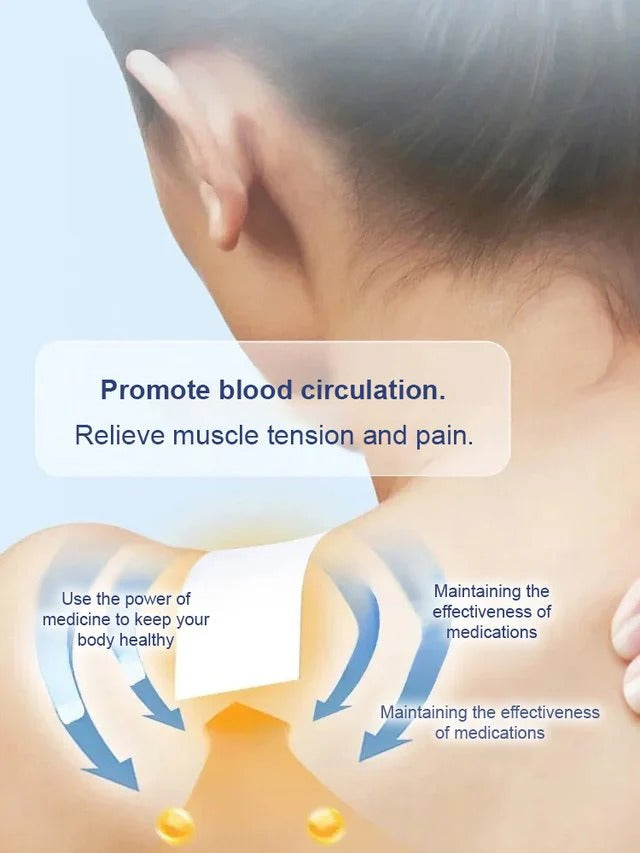 Ginger Pain Patches – Natural Heat Therapy for Pain & Stiffness| Pack of 20