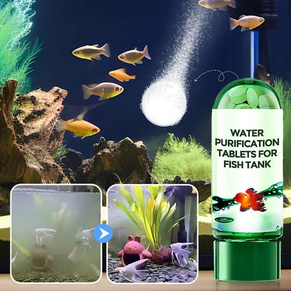 😍Powerful water purification tablet for aquarium