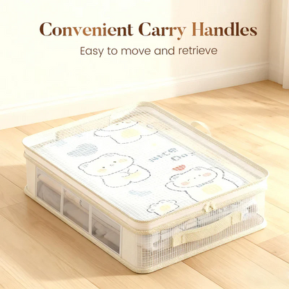 Transparent storage bags for the wardrobe | Pack of 5